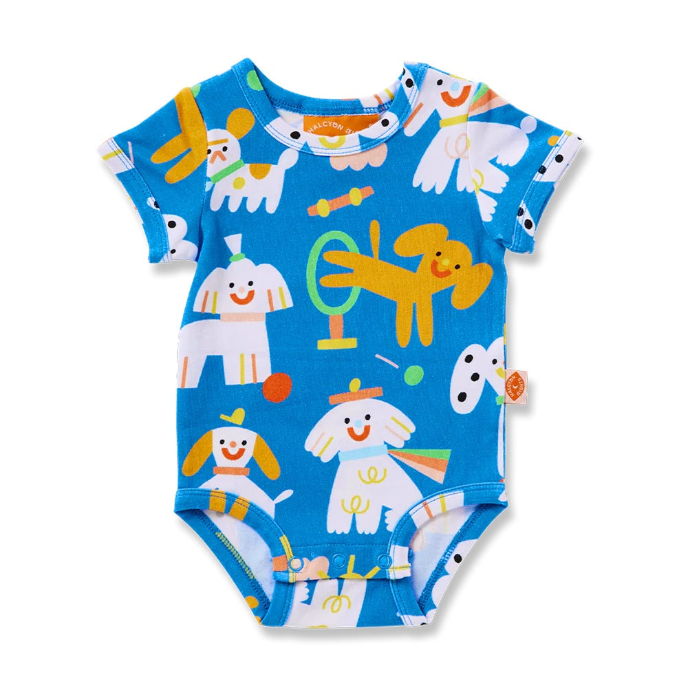 Puppy Park Short Sleeve Bodysuit