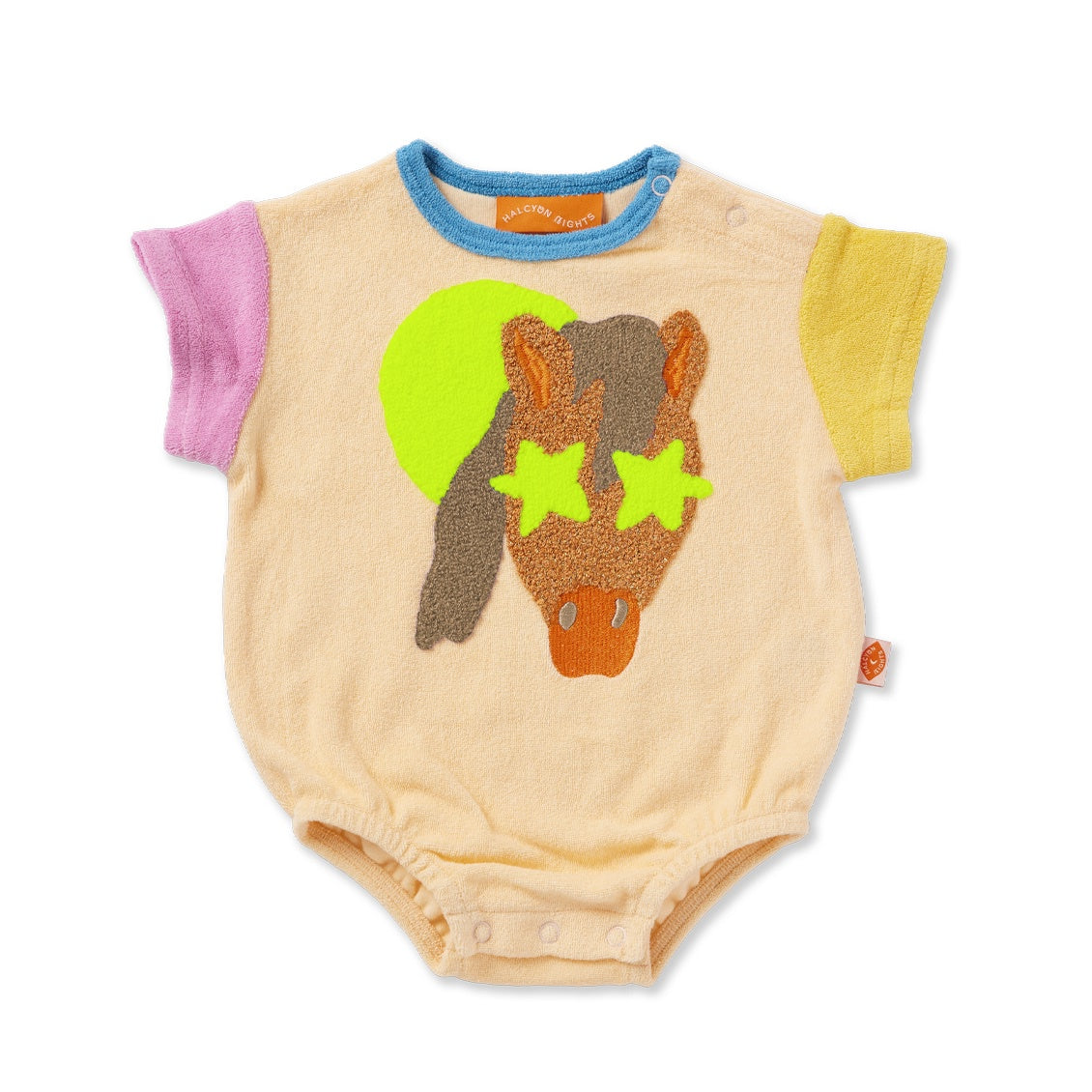 Giddy Up Terry Short Sleeve Bodysuit