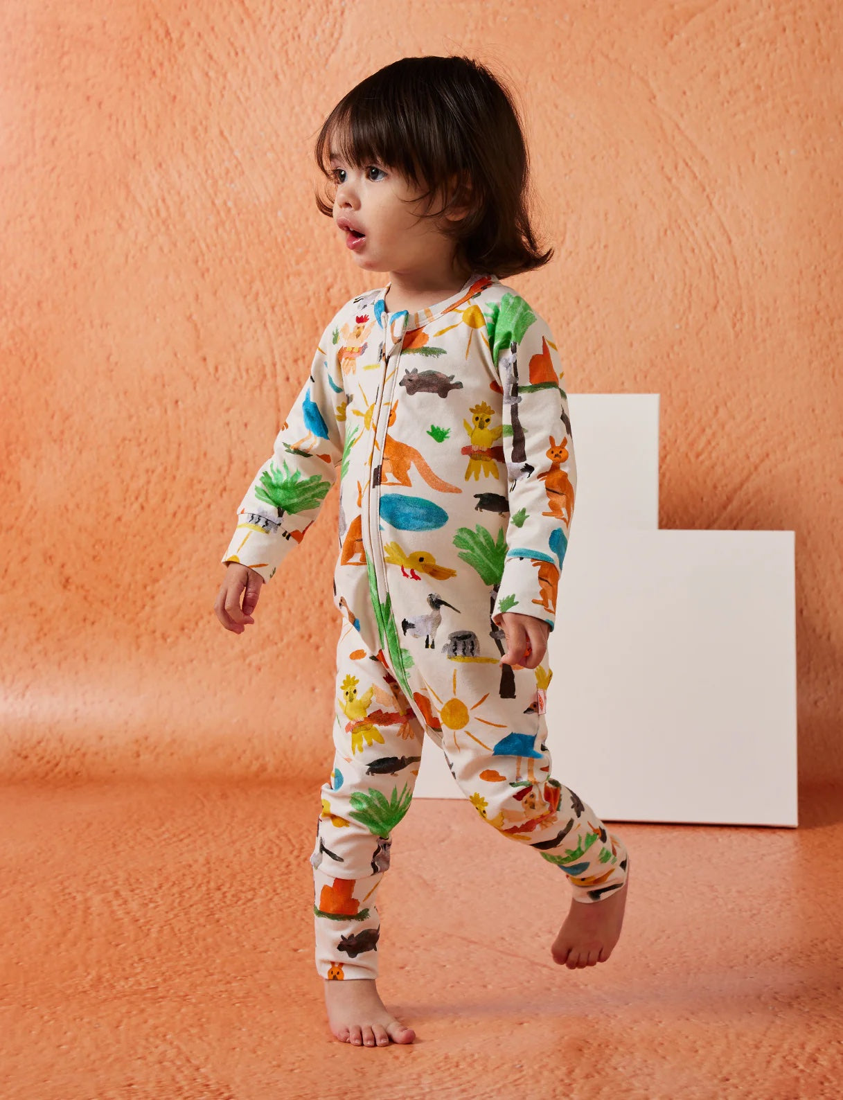 Yo's Country Long Sleeve Zipsuit