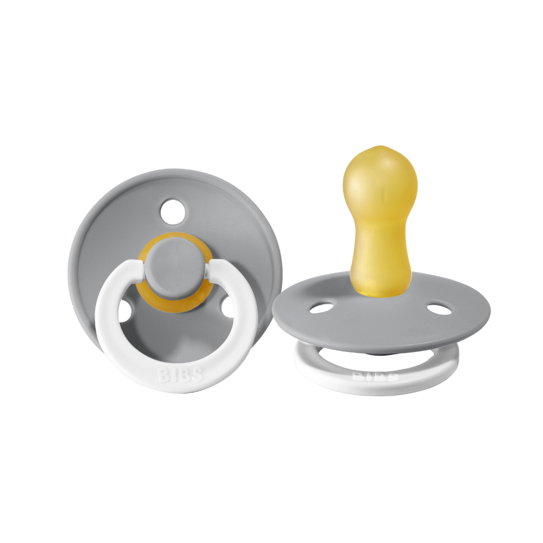 BIBS Dummies 2 Pack / Glow Cloud