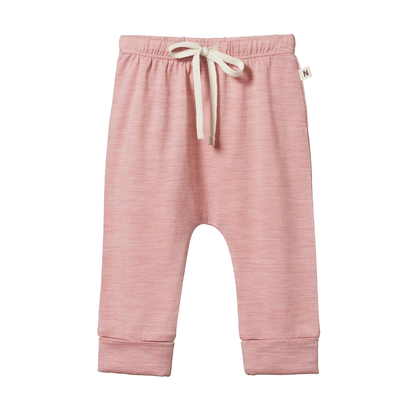 Cotton Drawstring Pants / Mauve