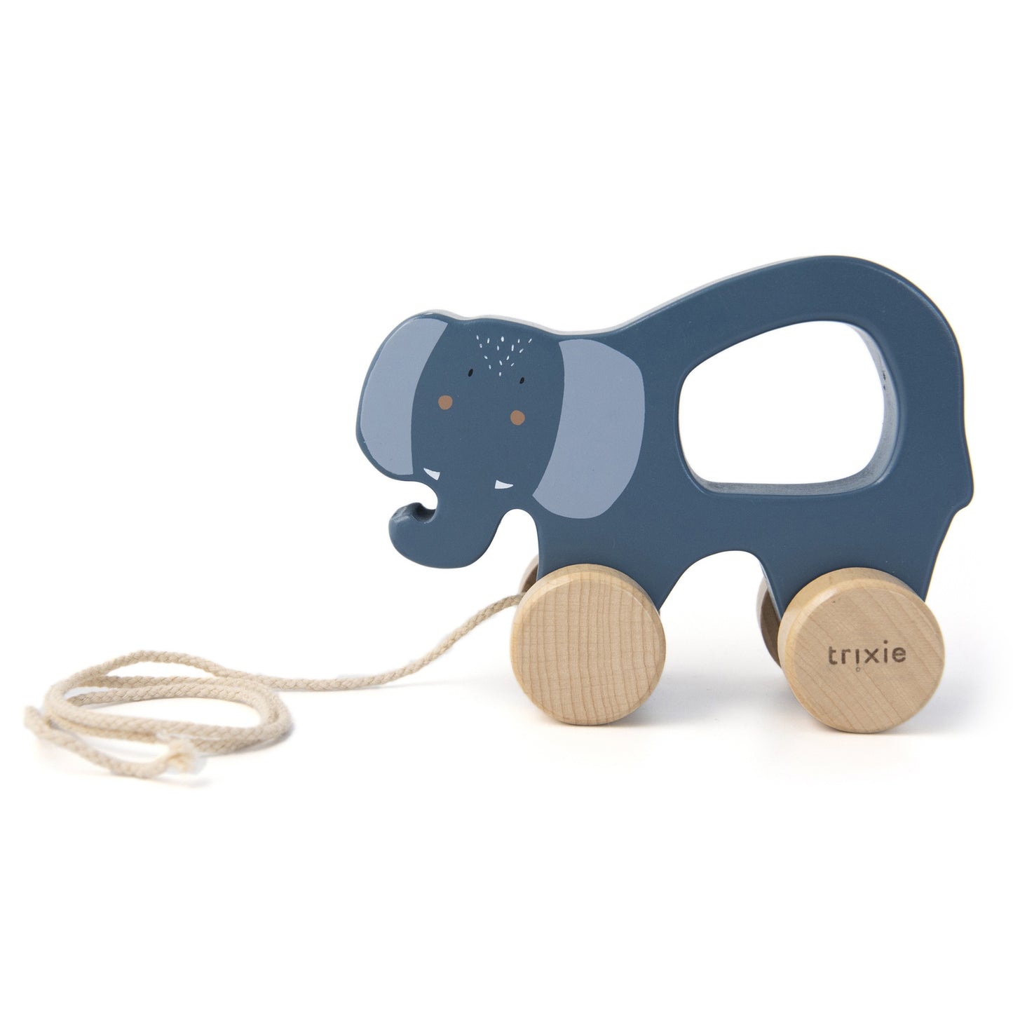 Wooden Pull Along Toy / Elephant