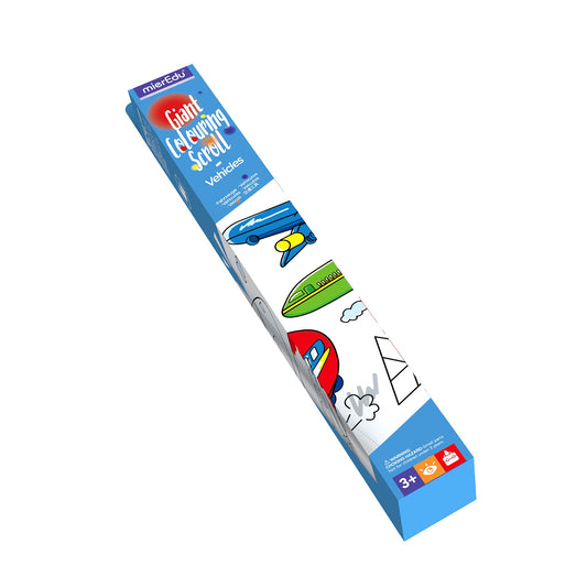 Giant Colouring Scroll / Vehicles