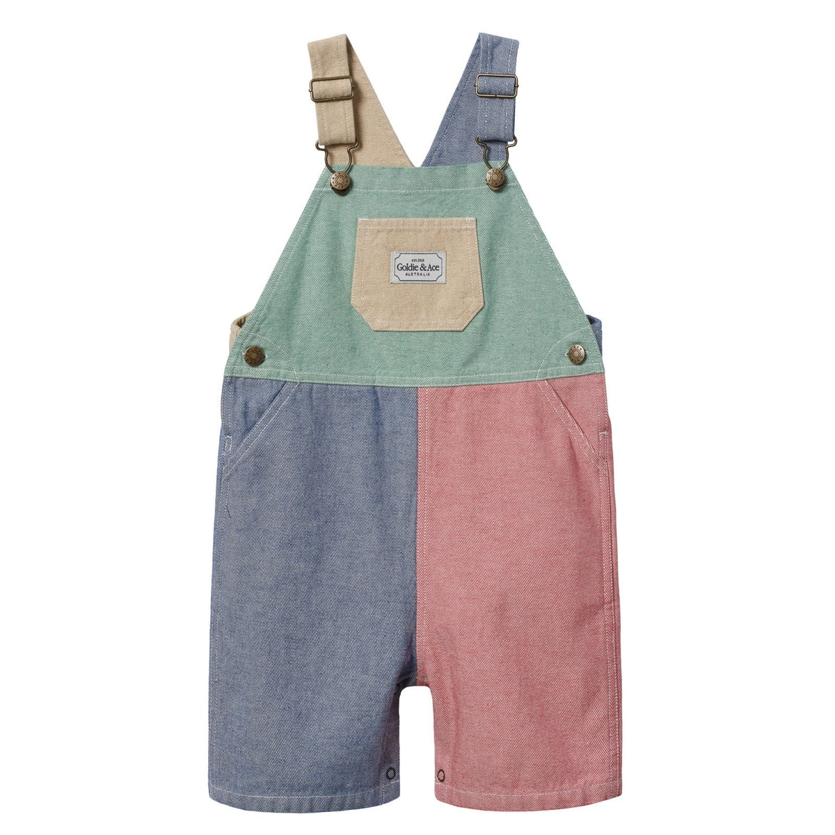 Patchwork Burton Overalls