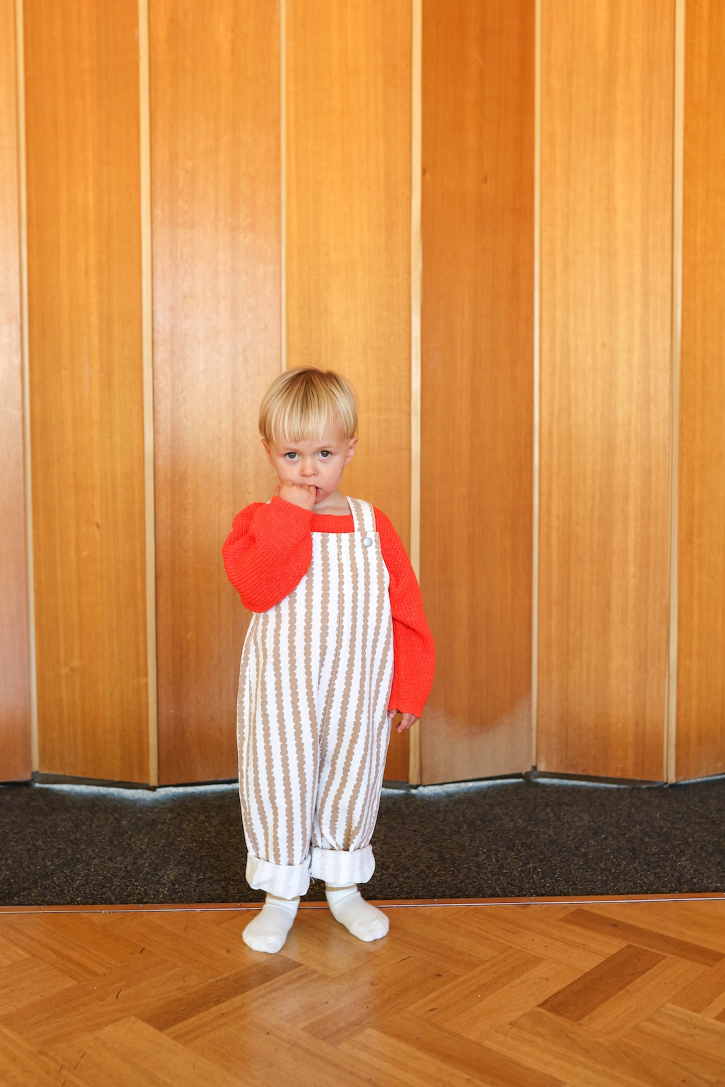 Everyday Organic Overalls / Stacked Pebble