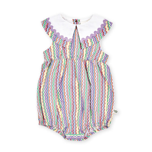 Ric Rac Ava Collared Romper