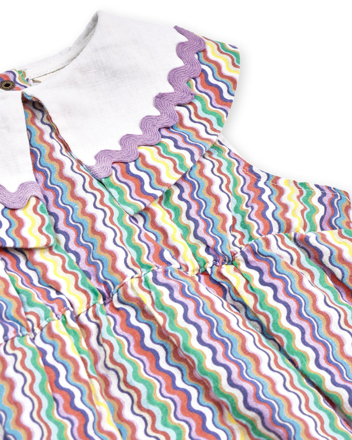 Ric Rac Ava Collared Romper