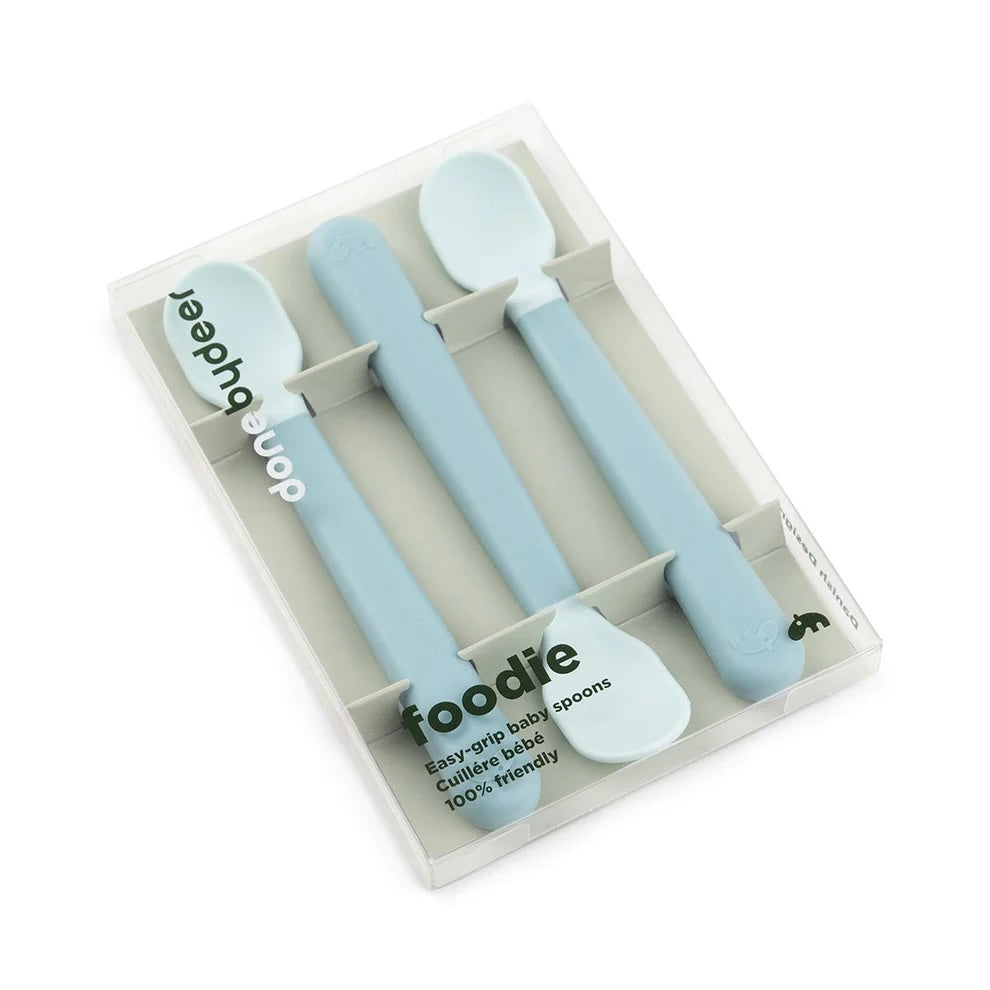 Foodie Easy Grip Spoons / Blue