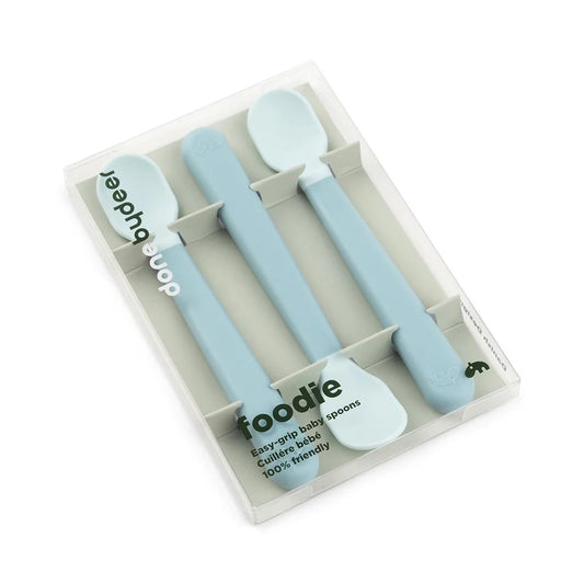 Foodie Easy Grip Spoons / Blue