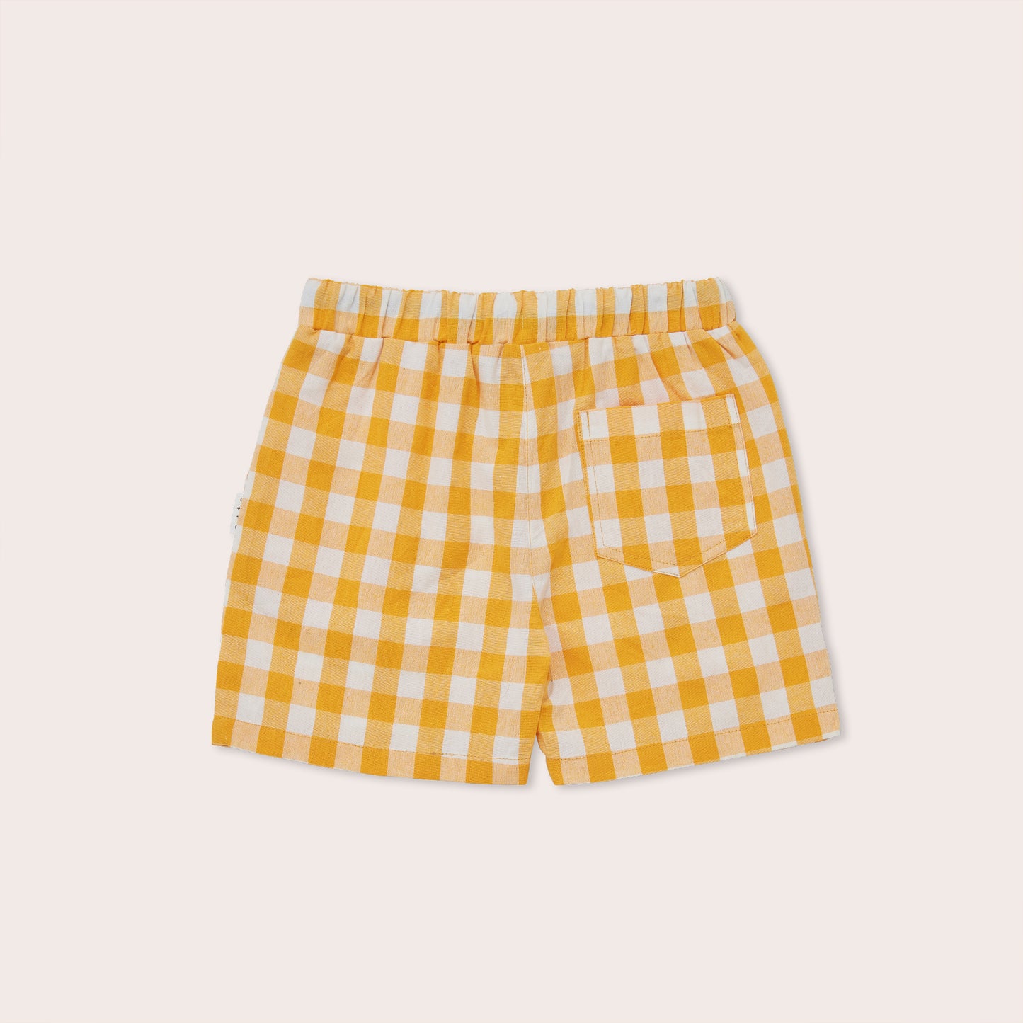 Amber Gingham Mid Shorts