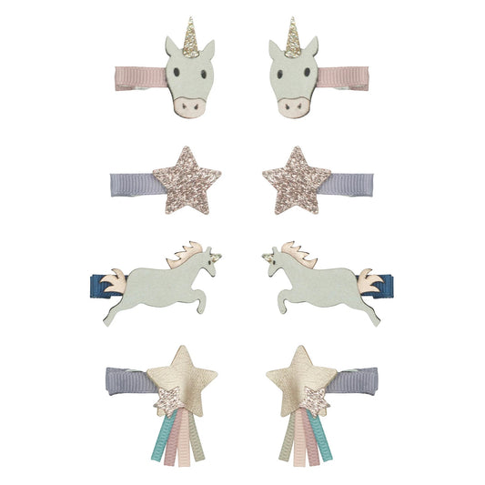 Unicorn Gold Mini Clips