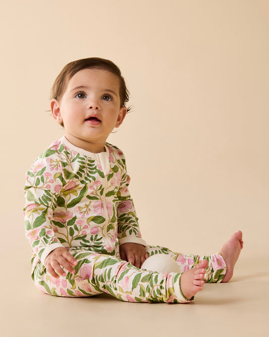 Ma Fleur Organic Zipsuit