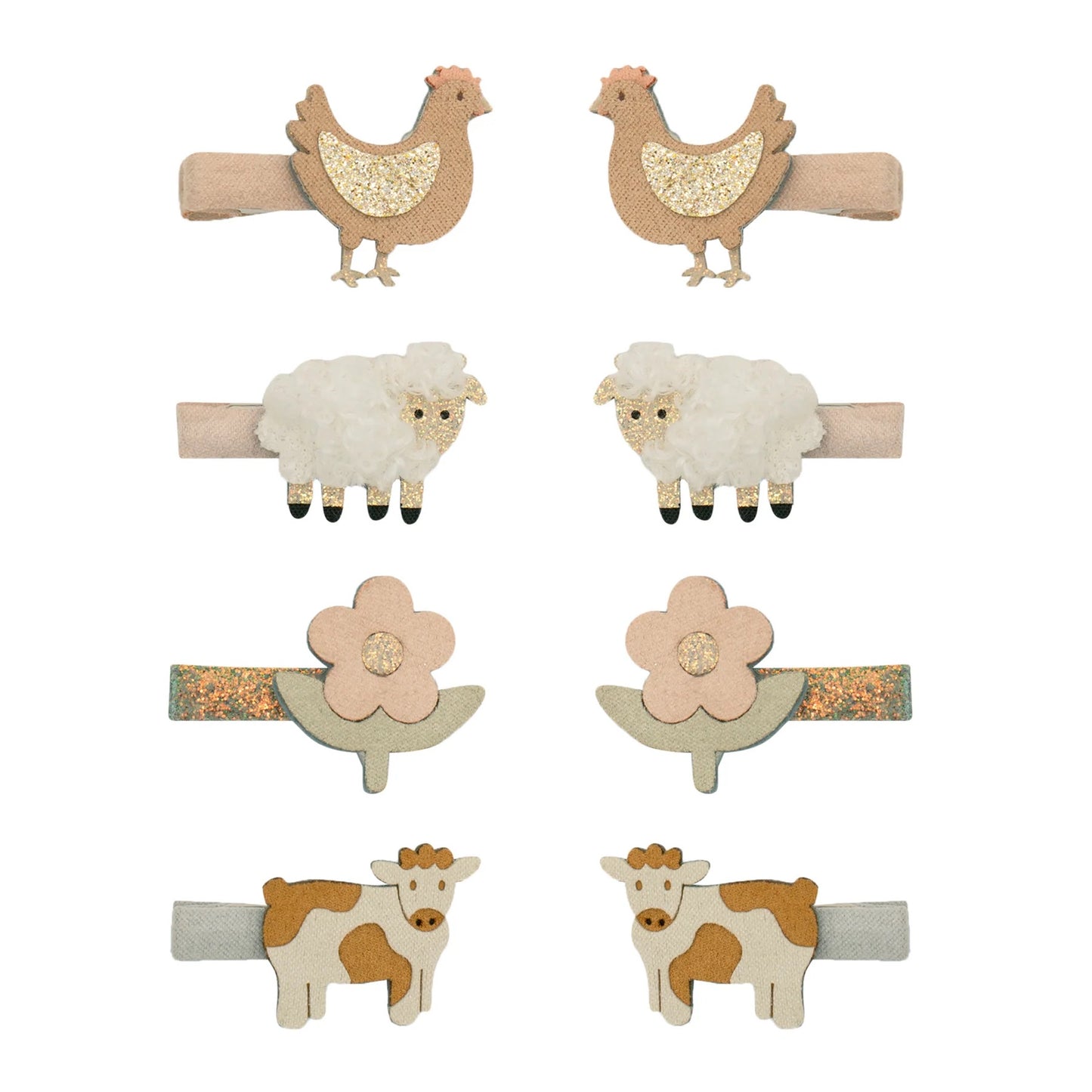 Farm Animal Mini Clips