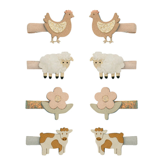 Farm Animal Mini Clips