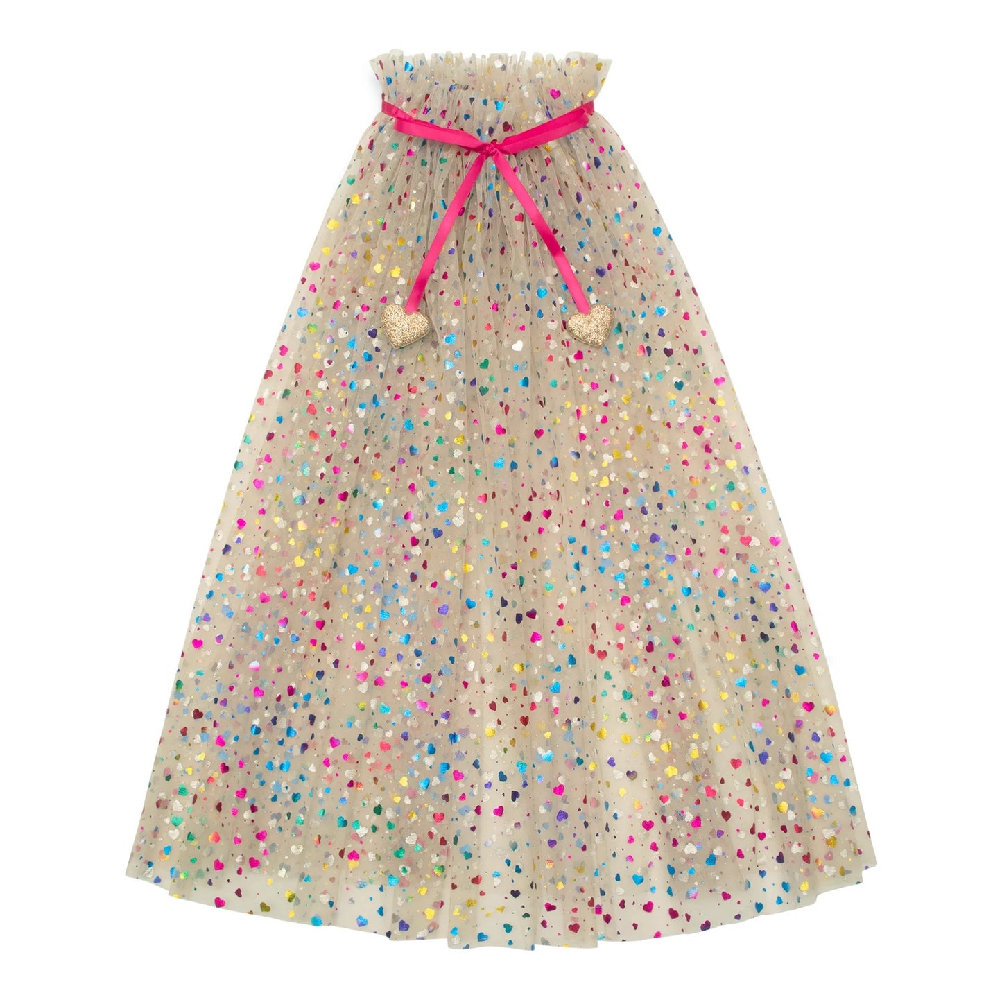 Rainbow Hearts Cape