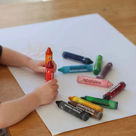 Beeswax Crayons Super Jumbos
