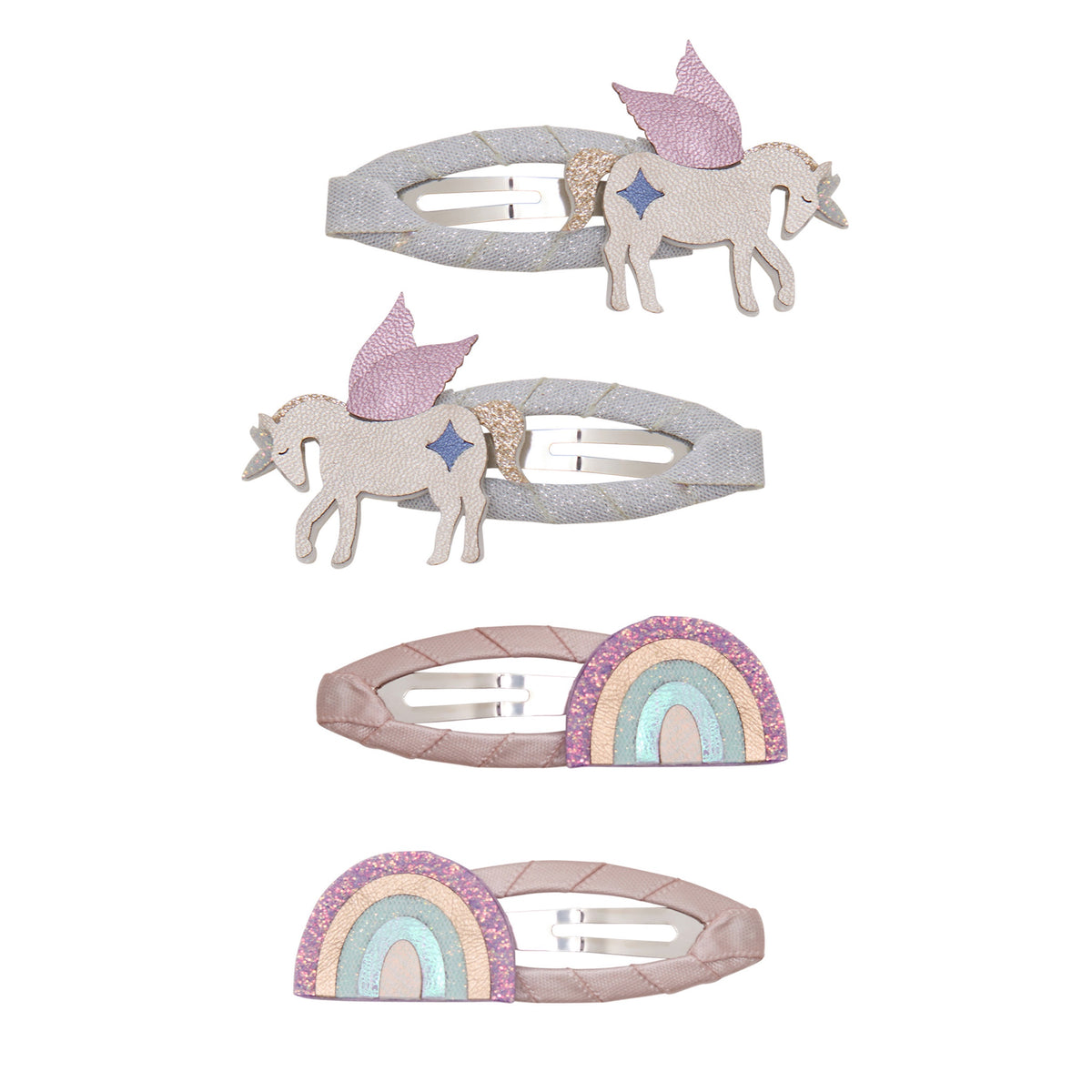 Unicorn Rainbow Clips