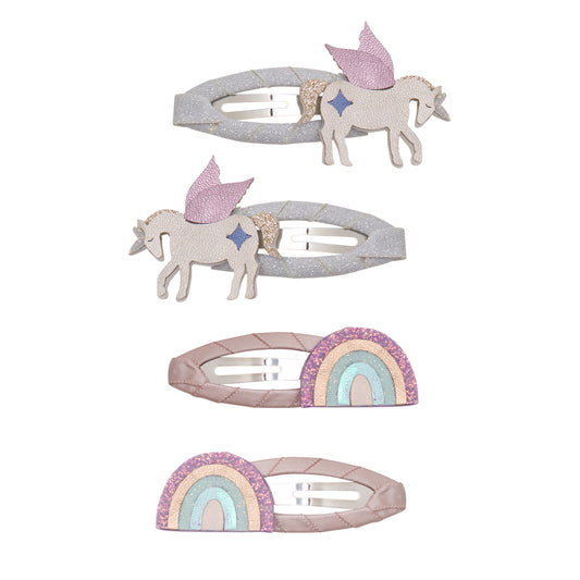 Unicorn Rainbow Clips