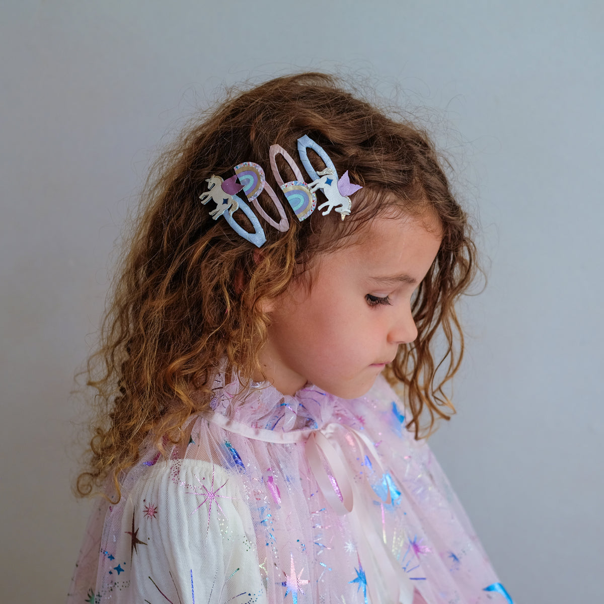 Unicorn Rainbow Clips