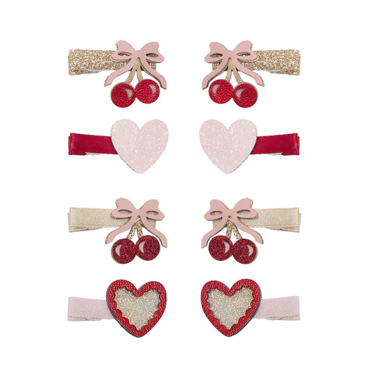 Fancy Cherries Mini Clips