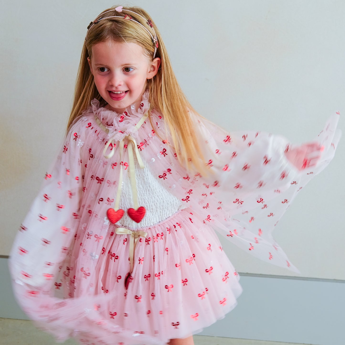 Cutesy Bow Print Tutu