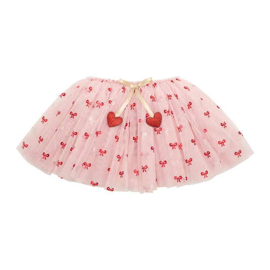 Cutesy Bow Print Tutu