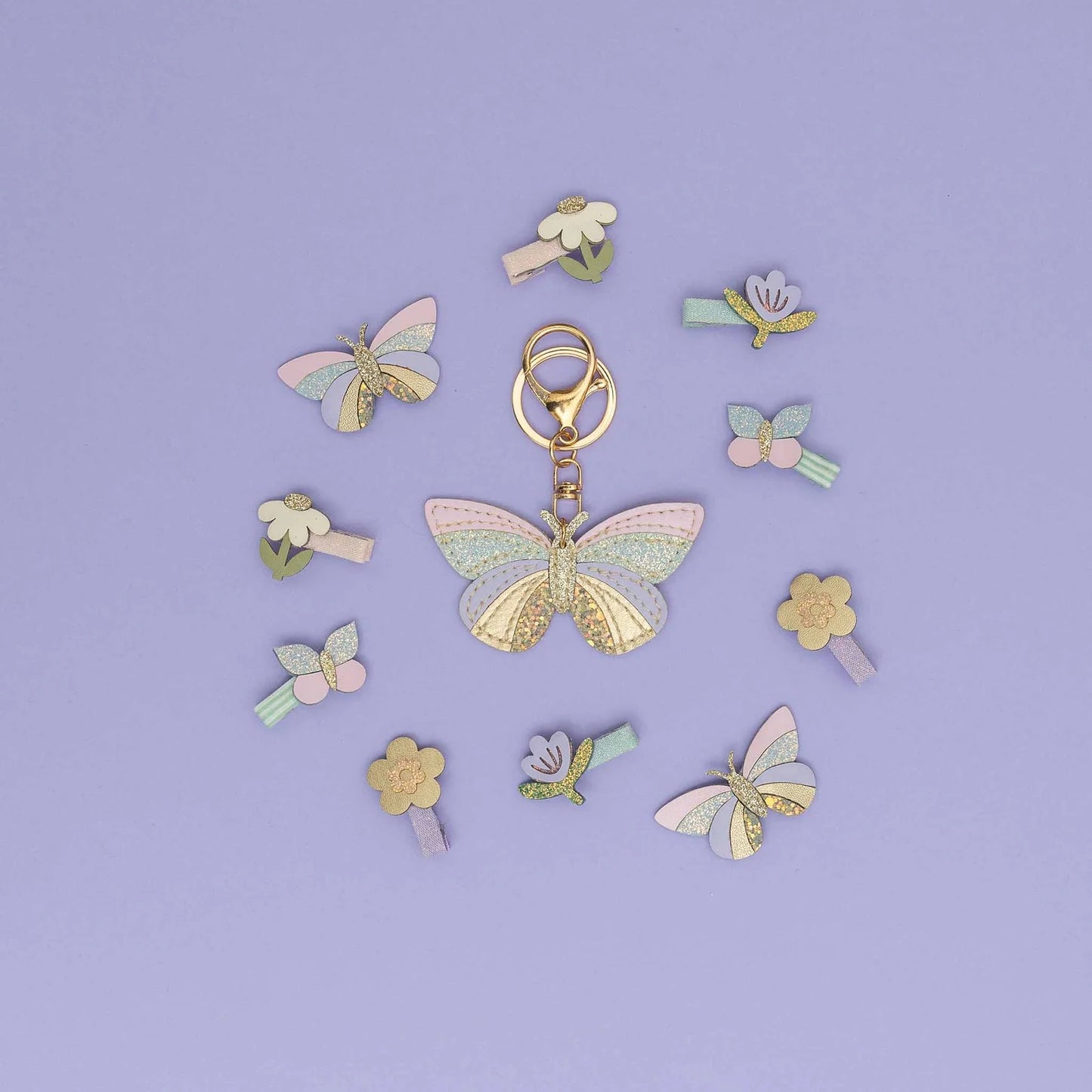 Butterfly Keyring