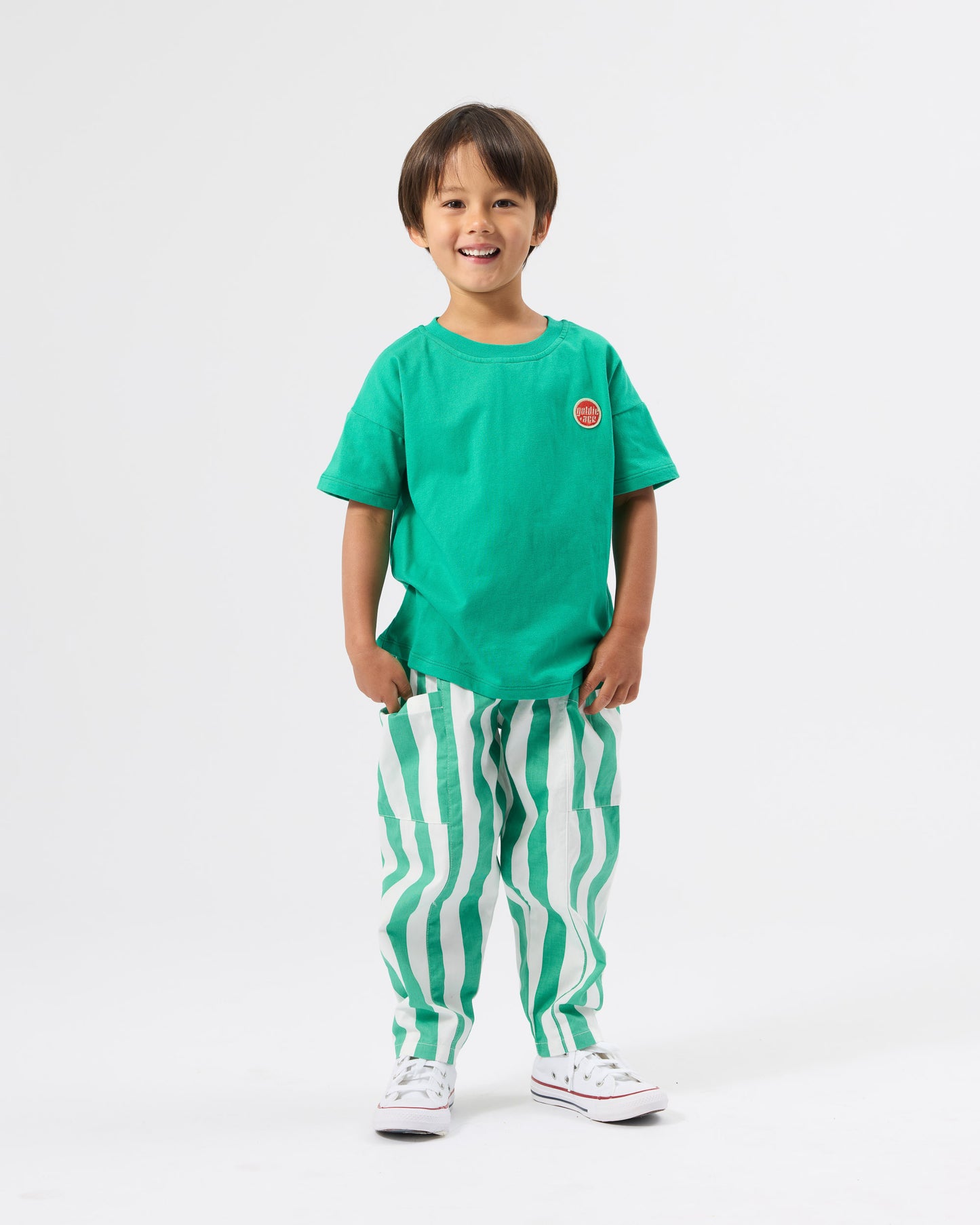 Essential Logo T-Shirt / Green