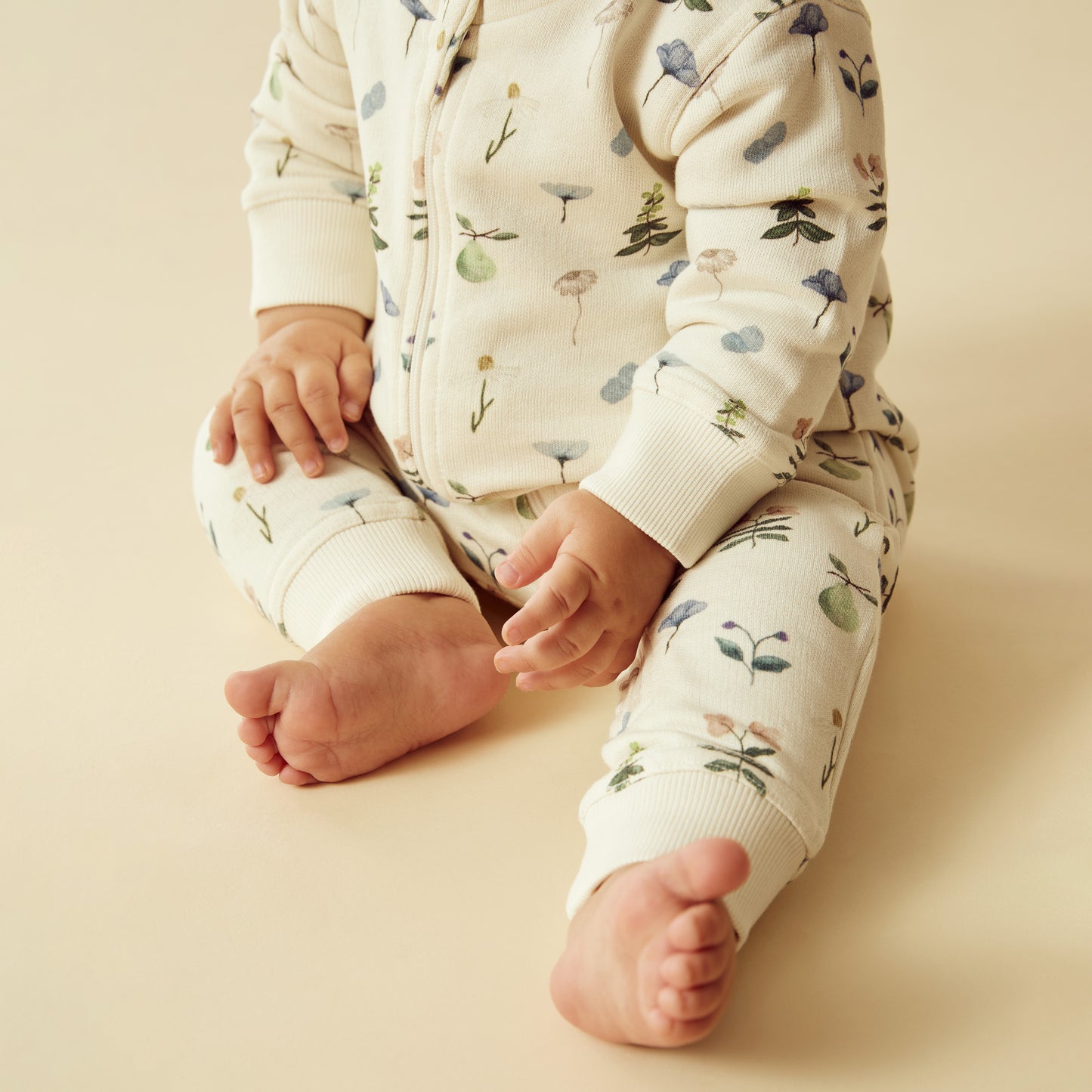 Petit Garden Organic Zipsuit