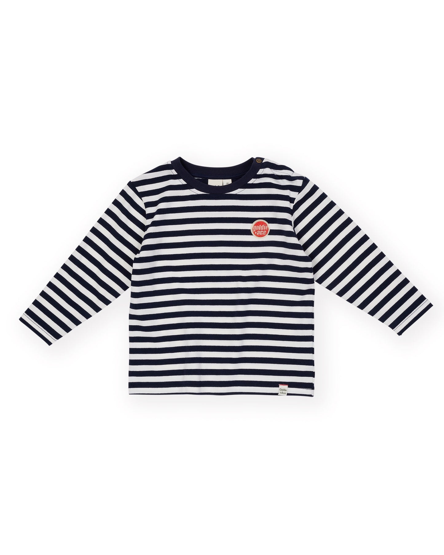 Essential Logo Striped Long Sleeve Top