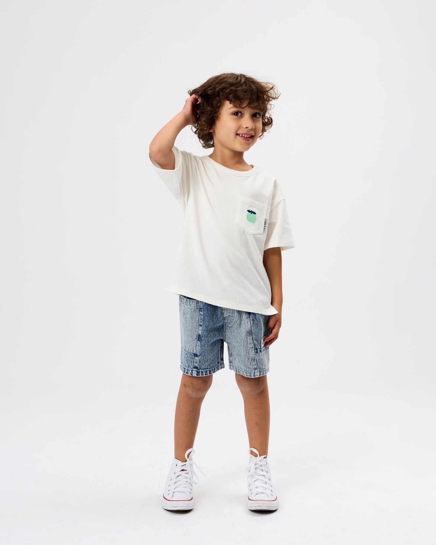 Noah Pin Stripe Pocket Shorts