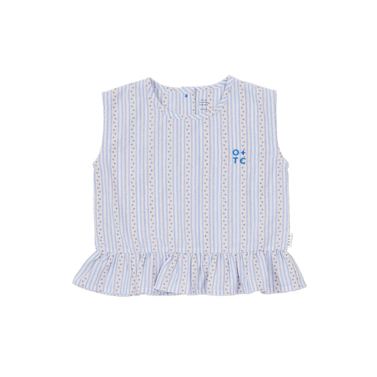 Peaches Boxy Frill Singlet
