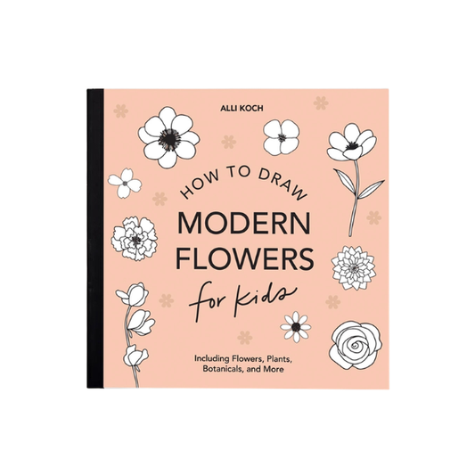How to Draw Art Book / Modern Flowers