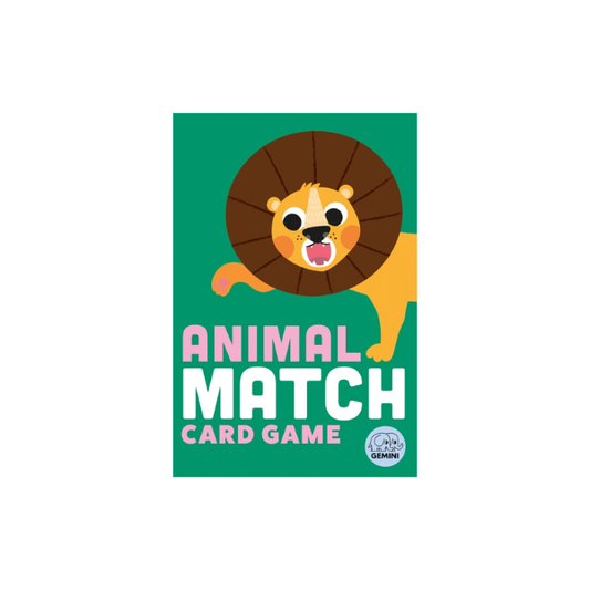Animal Match Card Game