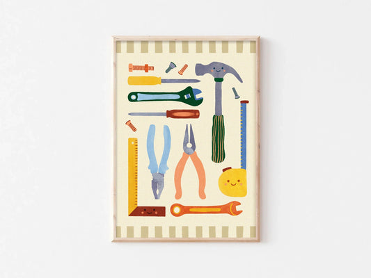 Tool Time Print Art Print
