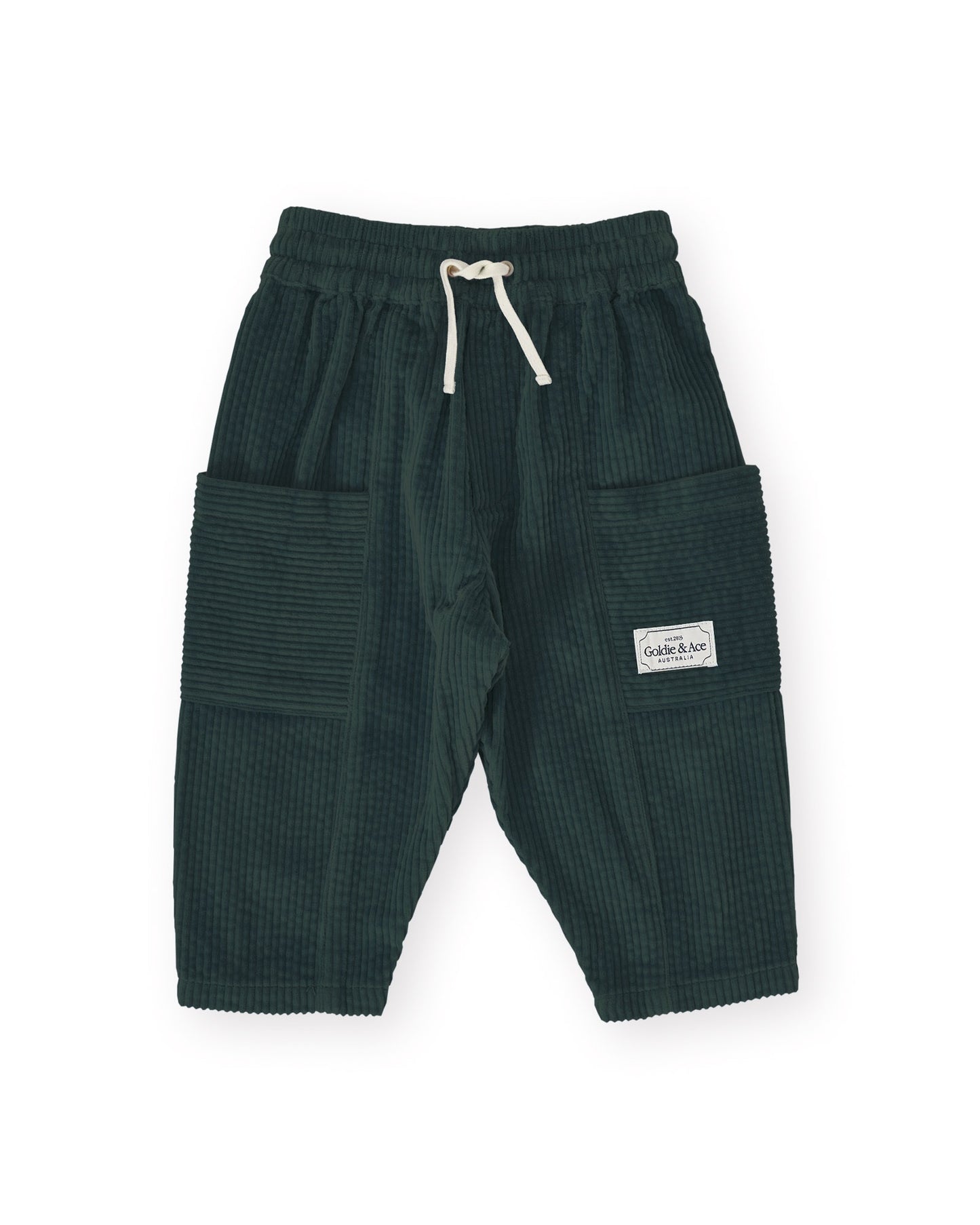 Kit Corduroy Pocket Pants / Moss