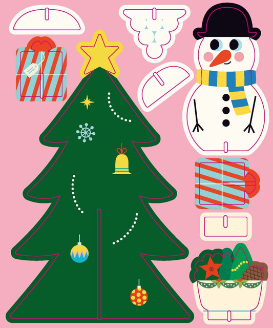 Decorate Your Doll’s House: Christmas Playset