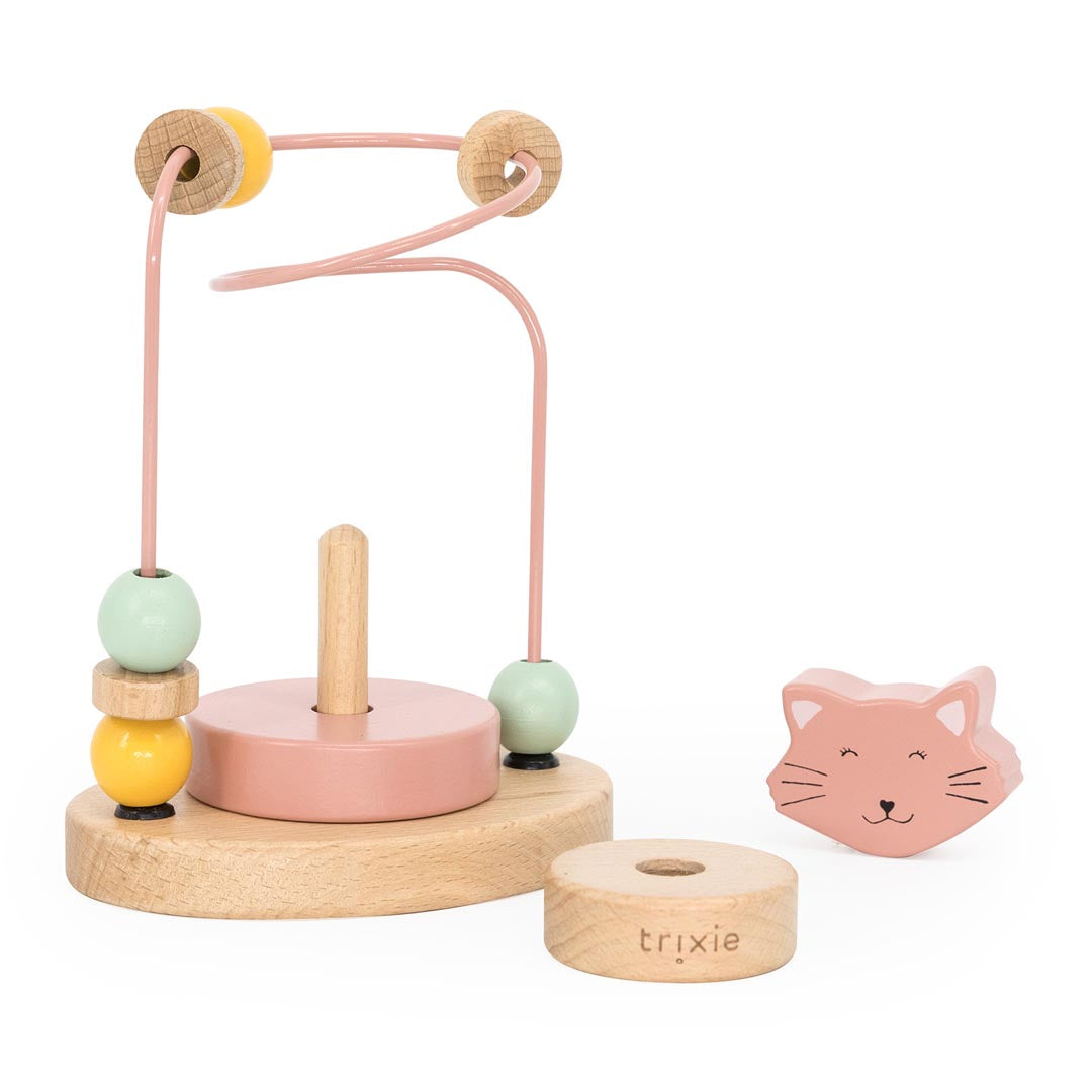 Wooden Beads Maze / Cat