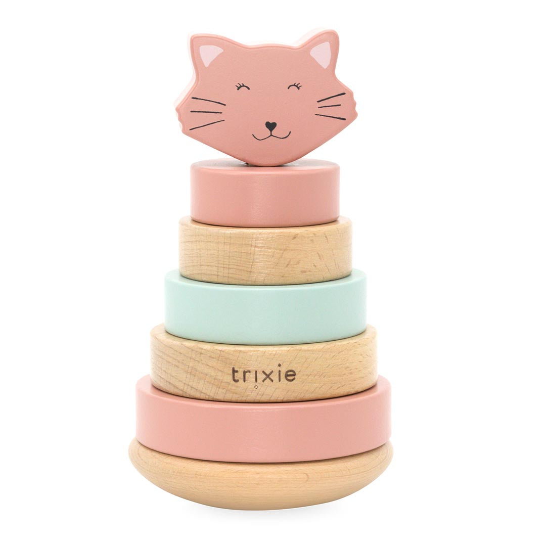 Wooden Stacking Toy / Cat