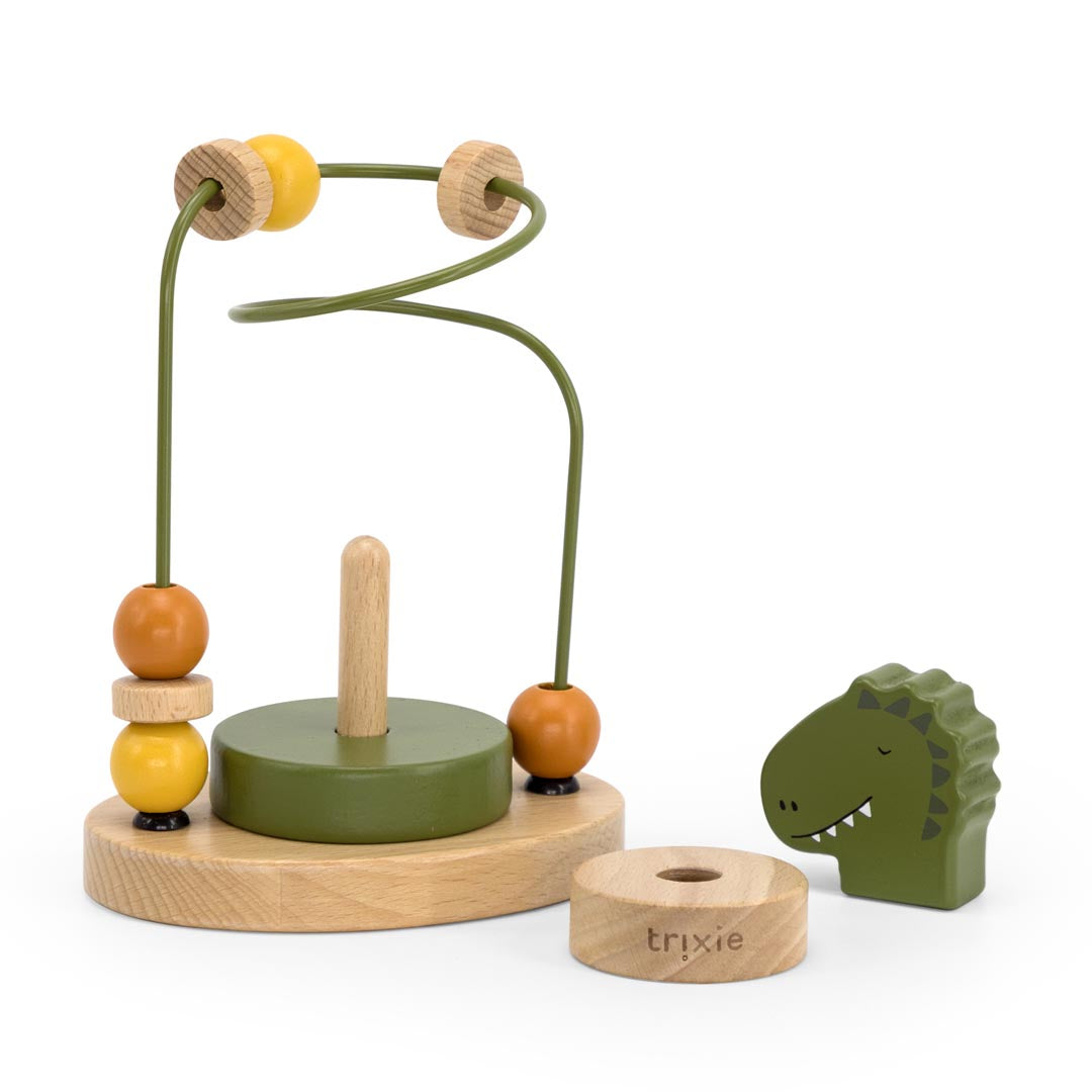 Wooden Beads Maze / Dino