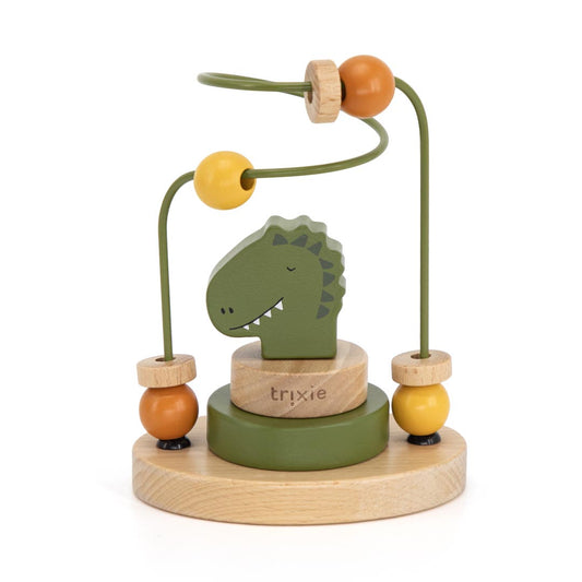 Wooden Beads Maze / Dino