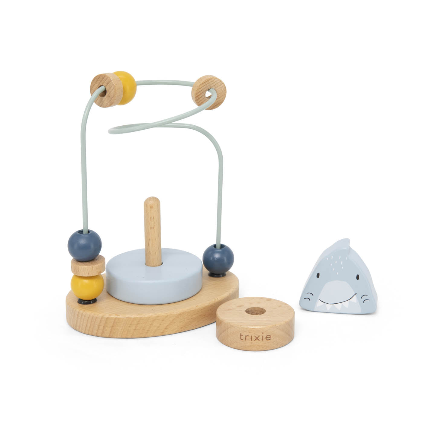 Wooden Beads Maze / Shark