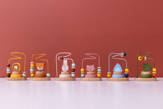 Wooden Beads Maze / Shark