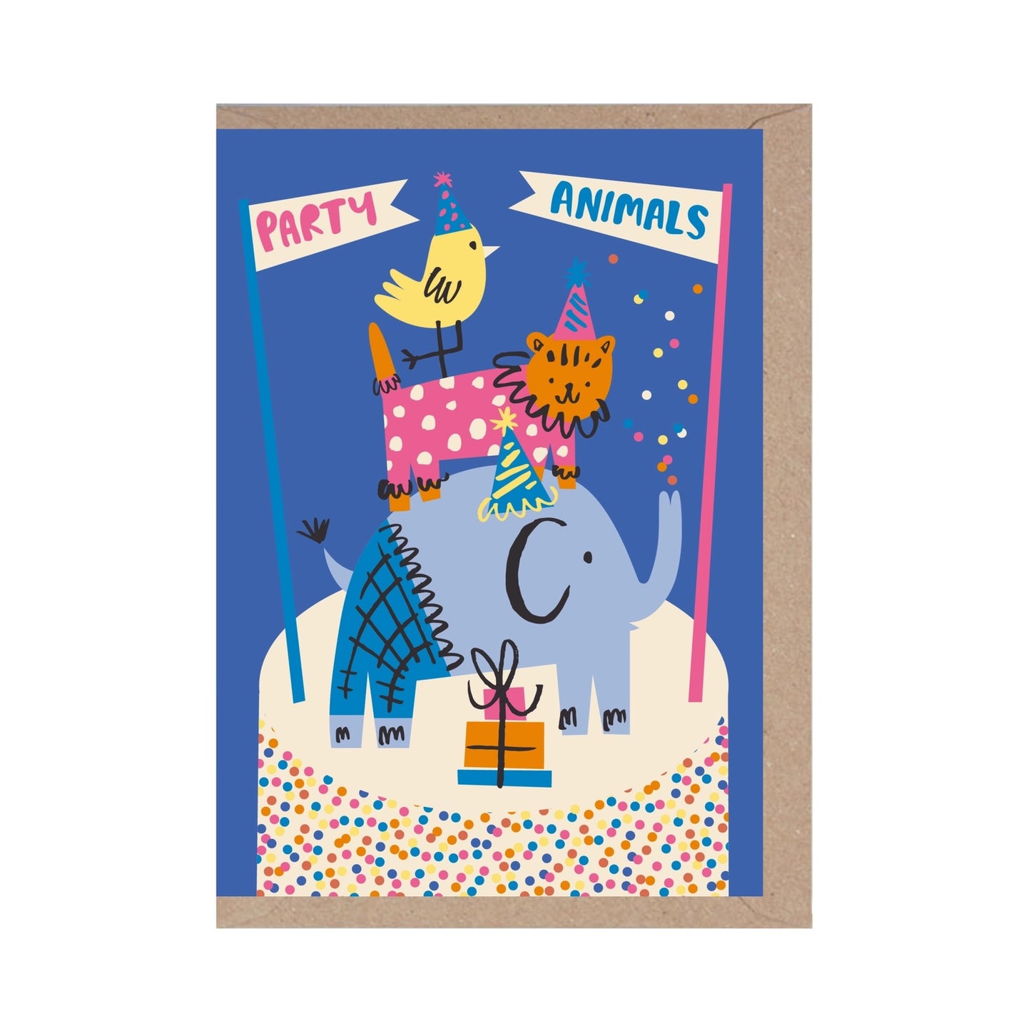 Party Animals Birthday Card