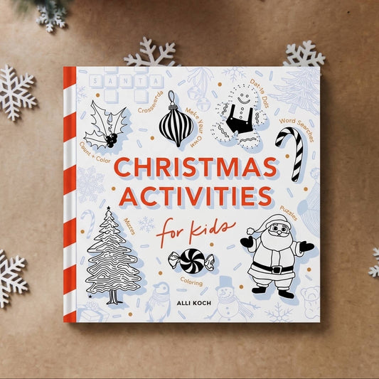 Christmas Activities: A Holiday Activity Book for Kids