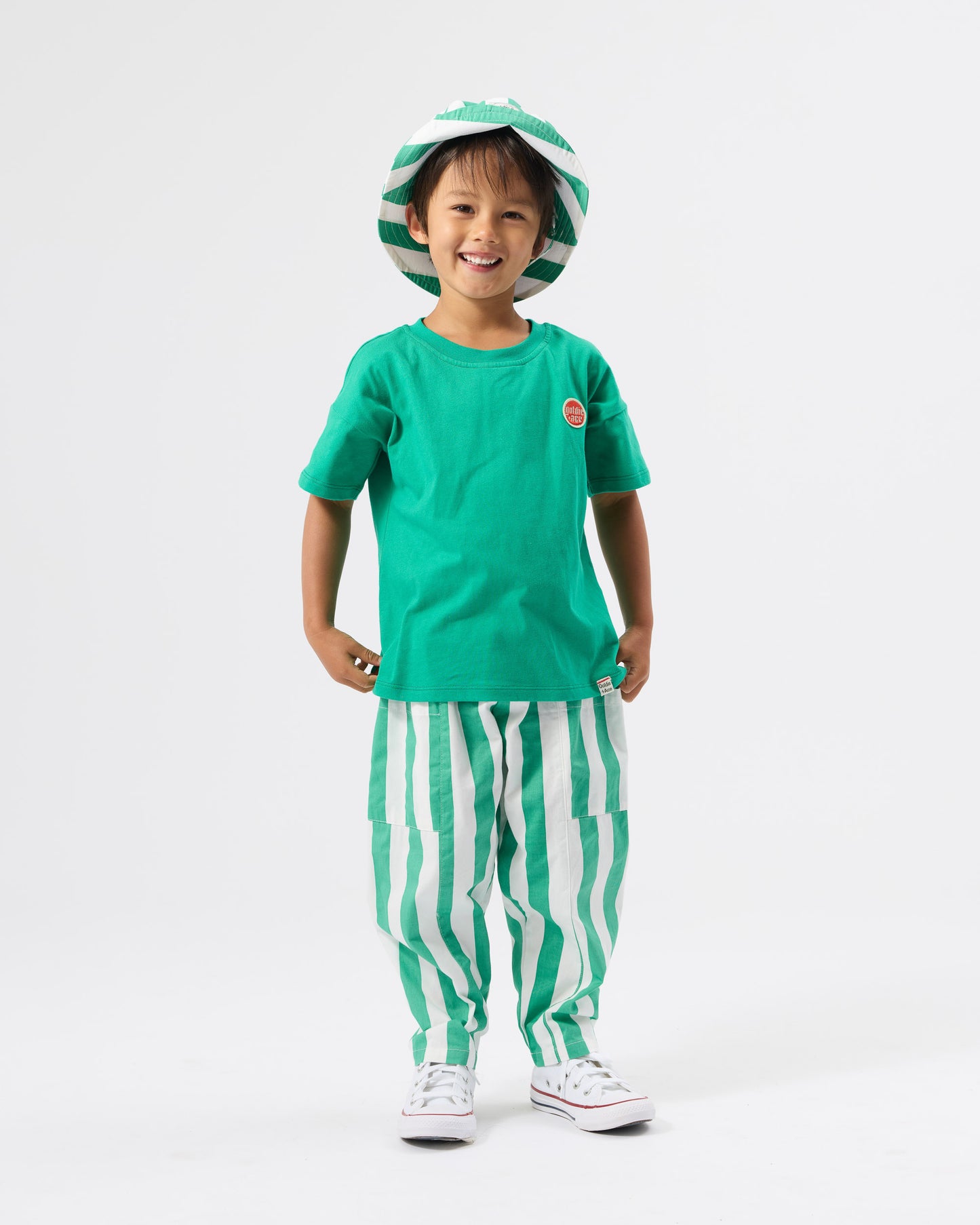 Essential Logo T-Shirt / Green