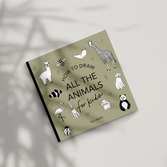 How to Draw Art Book / All The Animals