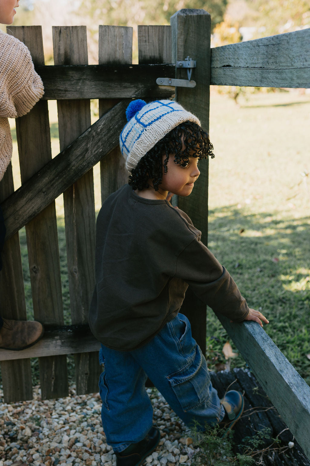 Crossroads Beanie / Blue