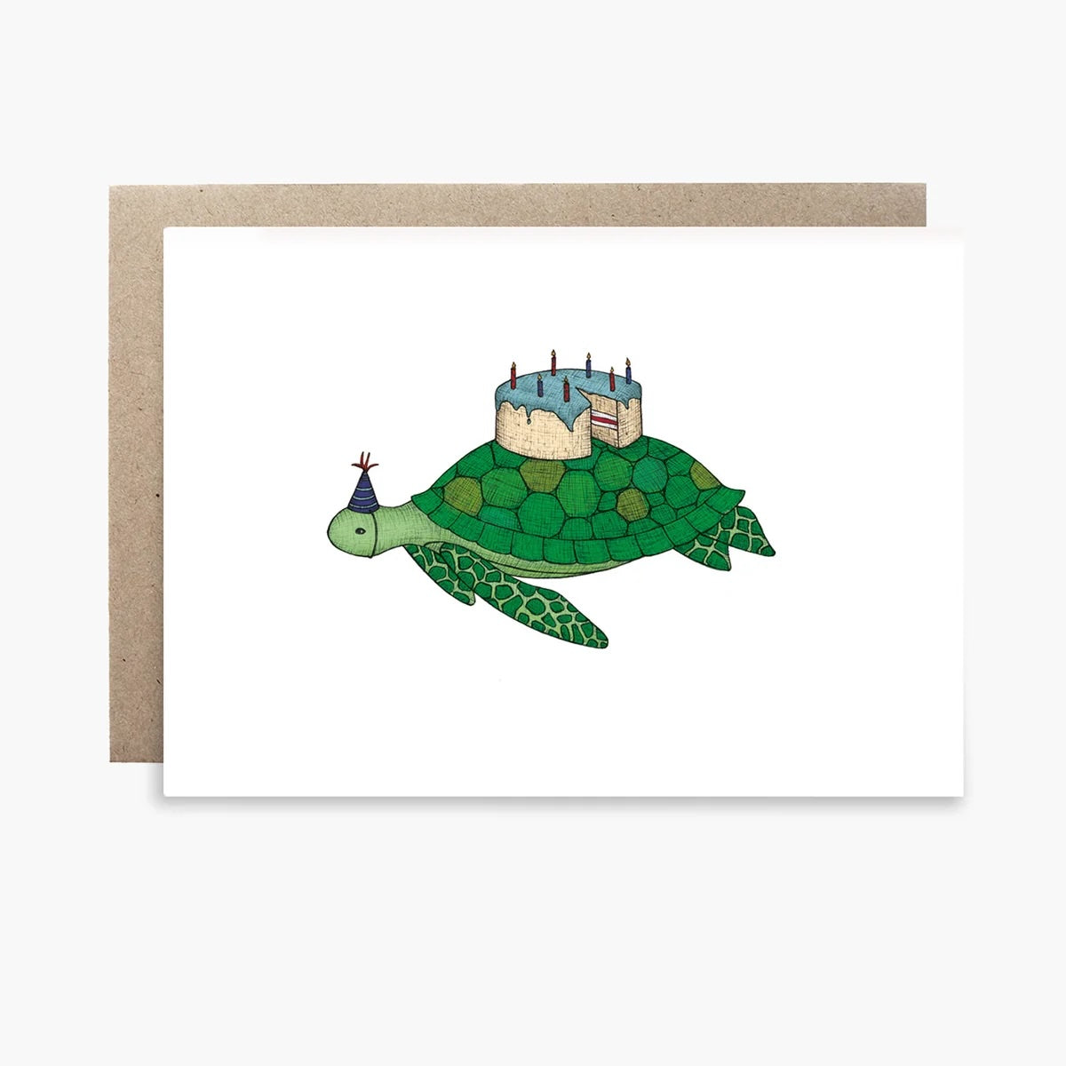 Greeting Card / Birthday Turtle