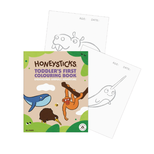 Toddlers First Colouring Book / Animals